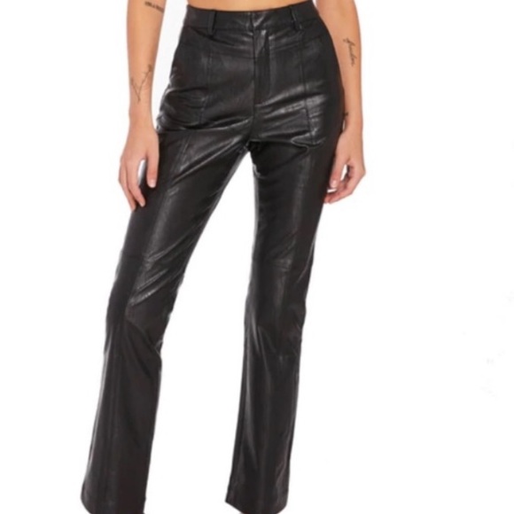 Steele Riley vegan leather pants - Picture 5 of 8